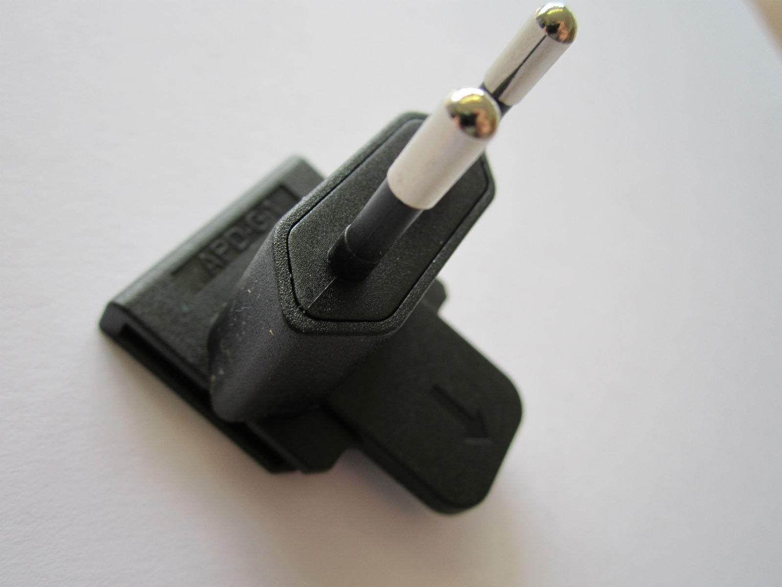 EU Slide Attachment Plug Piece for Asian Power Devices APD WA 18H12 AC