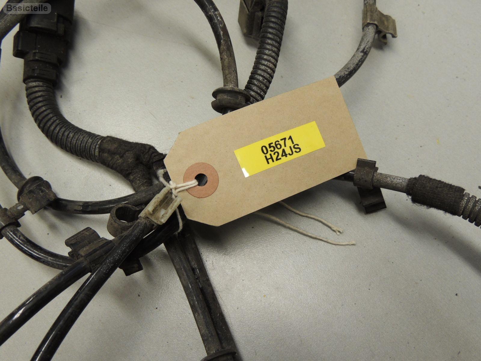 Opel Astra H Kabelbaum Kabel ABS Sensor hinten Hinterachse 24467410