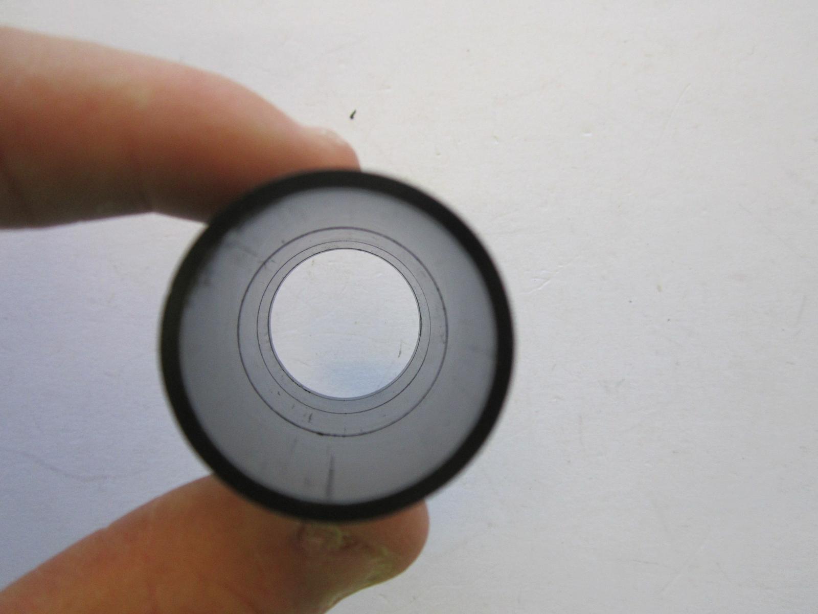 Small Black Plastic Hollow Cylinder Cylindrical Tube 6.5cm Long x 3cm