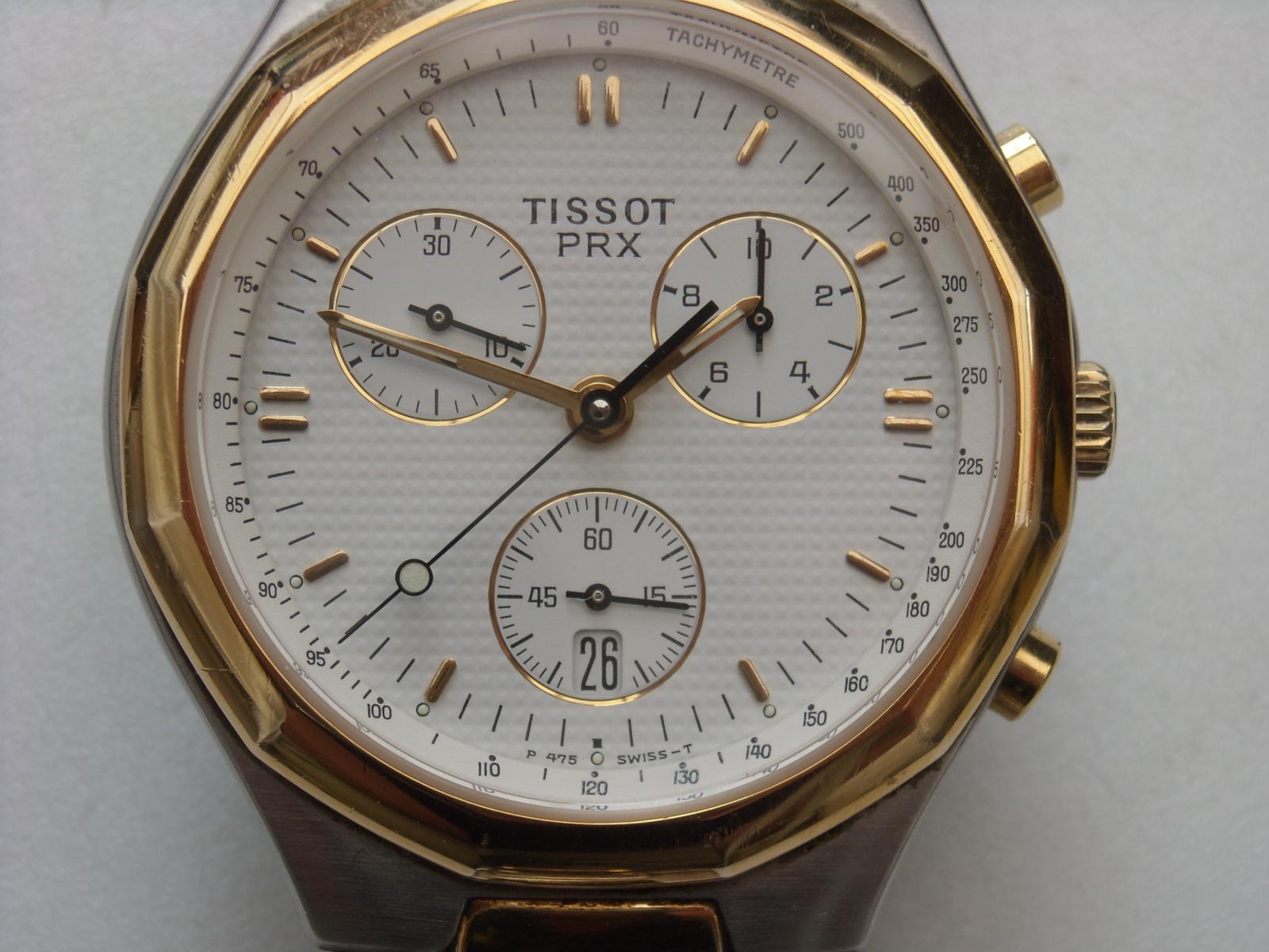 TISSOT PRX Chronograph P475 Gents Watch G.W.O RARE JPEGbay