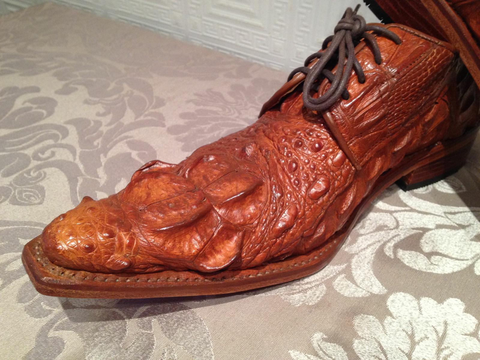 are crocs made of crocodile skin