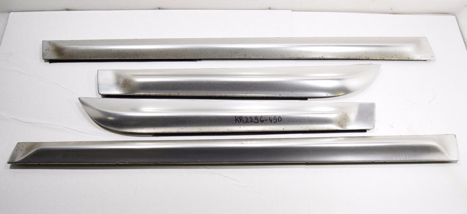 AUDI A6 C6 4F Allroad Chrome Sline Lower Door Trim Moulding Set 15S