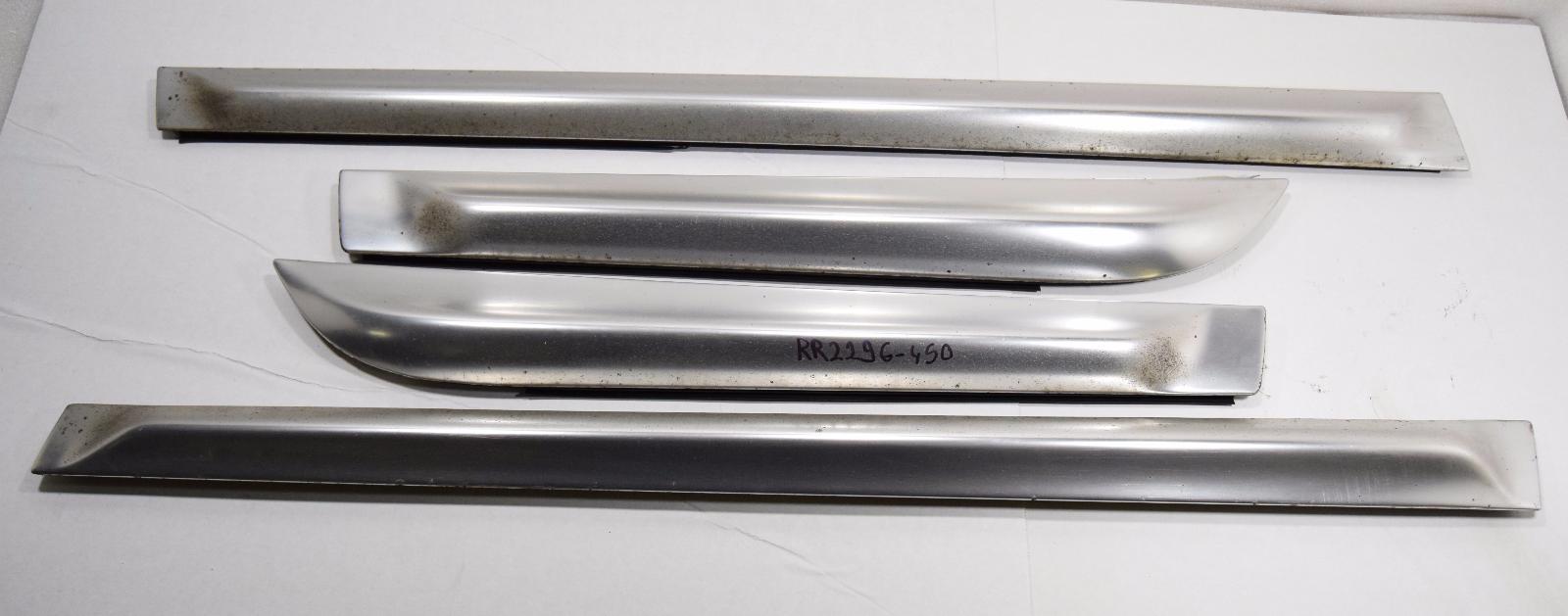 AUDI A6 C6 4F Allroad Chrome S-line Lower Door Trim Moulding Set 15S ...