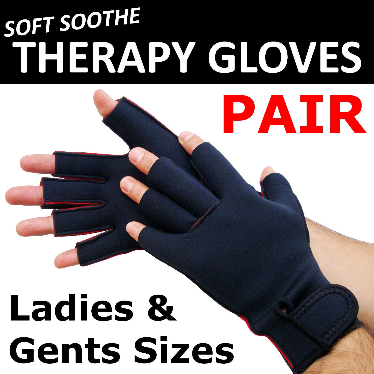 Miracle Therapy Gloves (PAIR ) - Sooth Hurting Hands in Healing Heat!