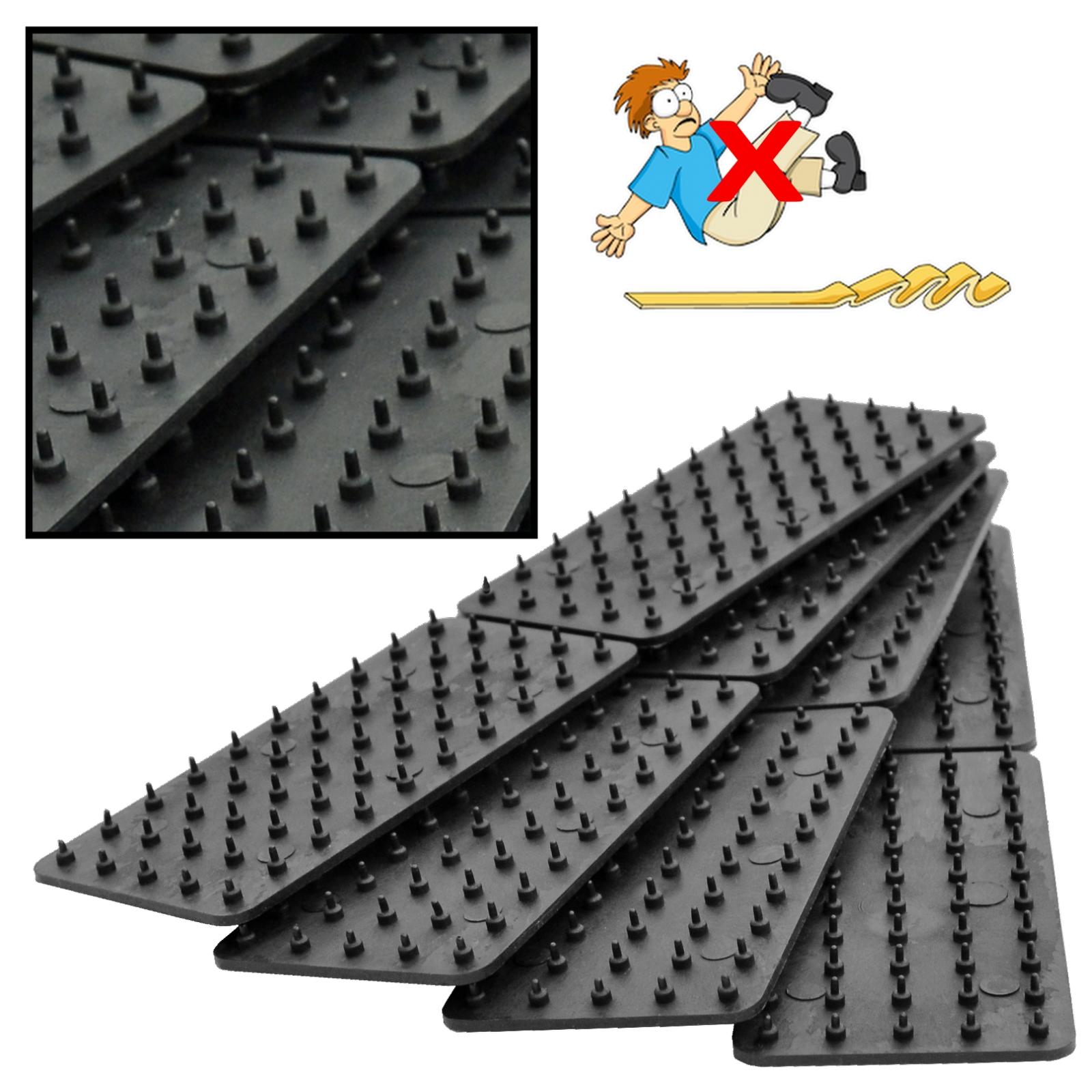 Mat Carpet Rug Grips X 4 Non Slip Slide Anti Skid Hallway Runner Floor   1 F 