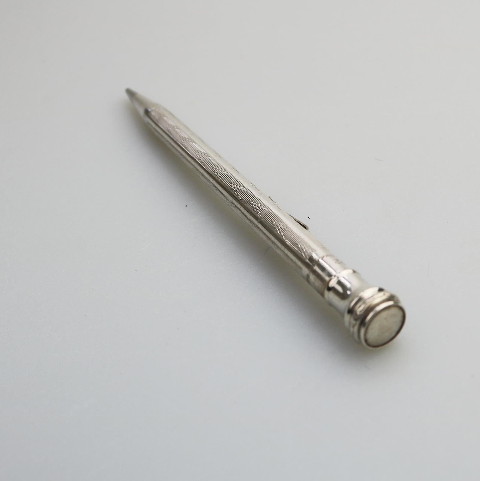 Antique Writing Silver filled Eversharp retractable mechanical Pencil ...