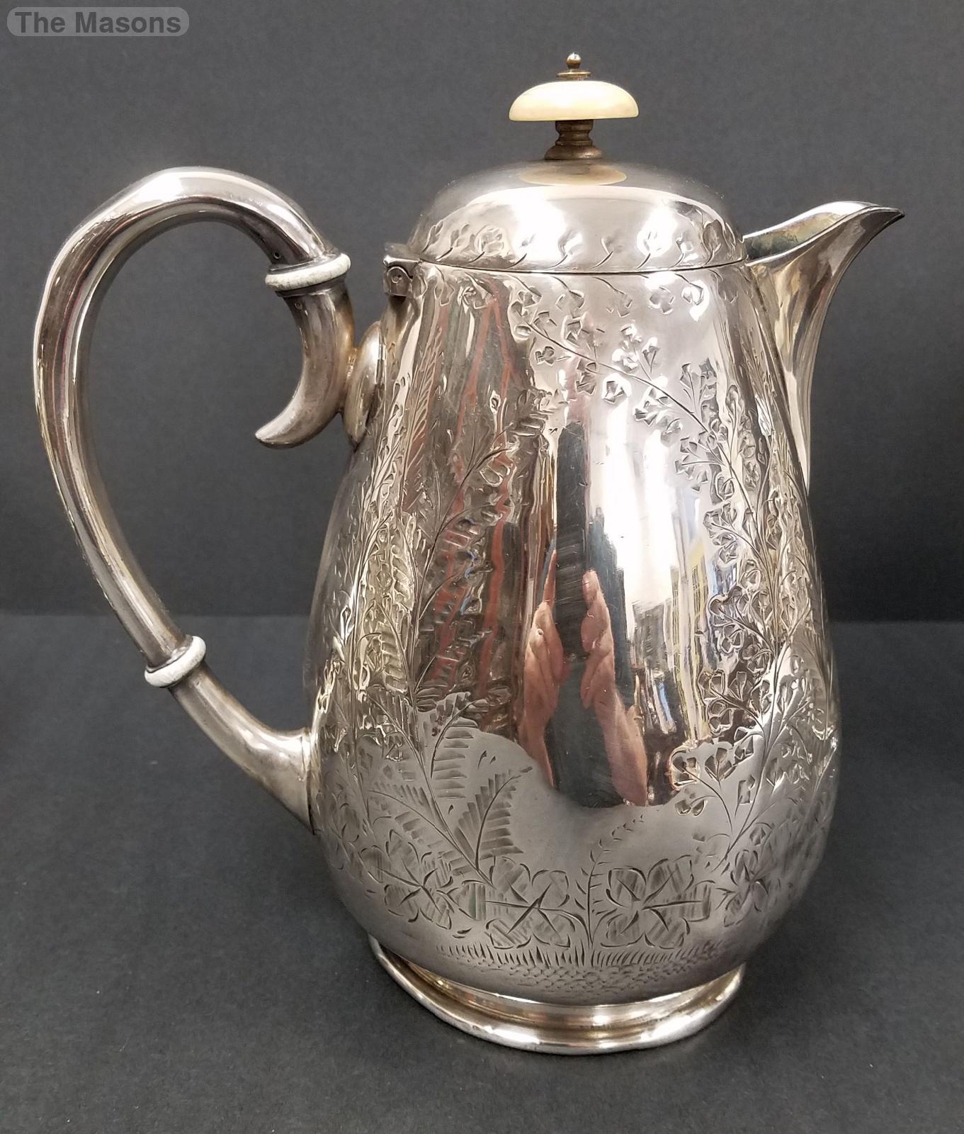 Antique Scottish Silverplate Tea Coffee Set by RATTRAY of DUNDEE eBay