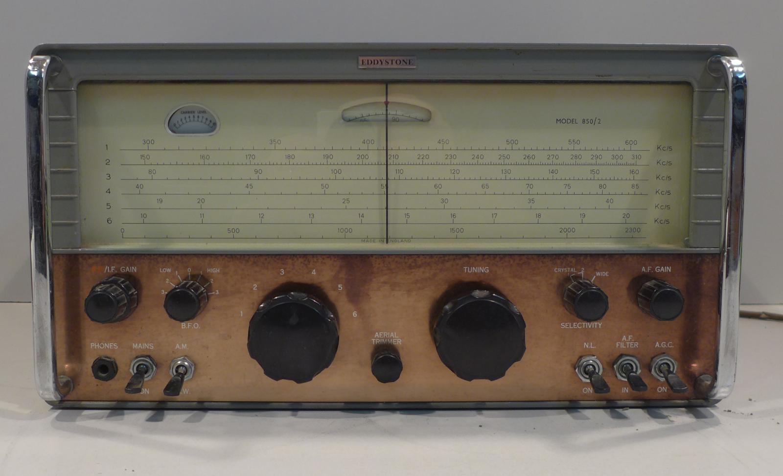 Vintage Eddystone 8502 Radio Receiver Incredibly Rare eBay