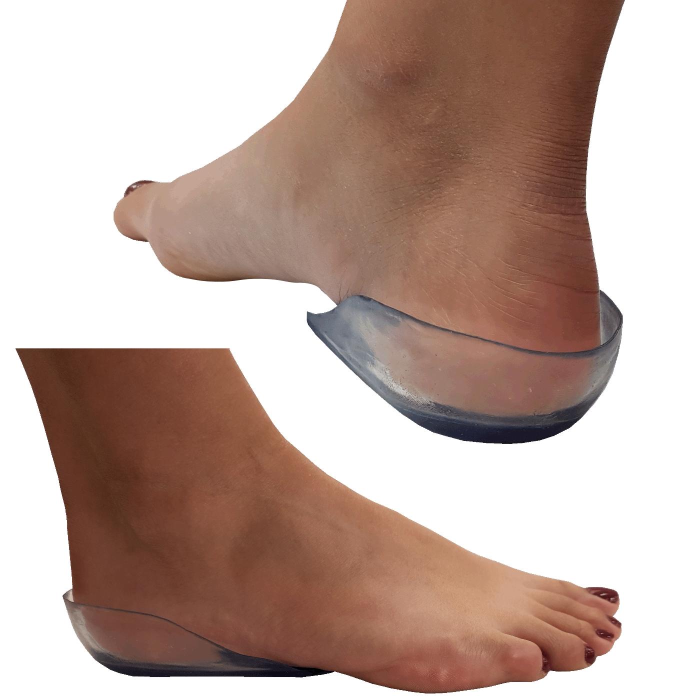 Medipaq Gel Heel Cup Supports Foot Feet Cushion Insole Pain Relief Pad ...