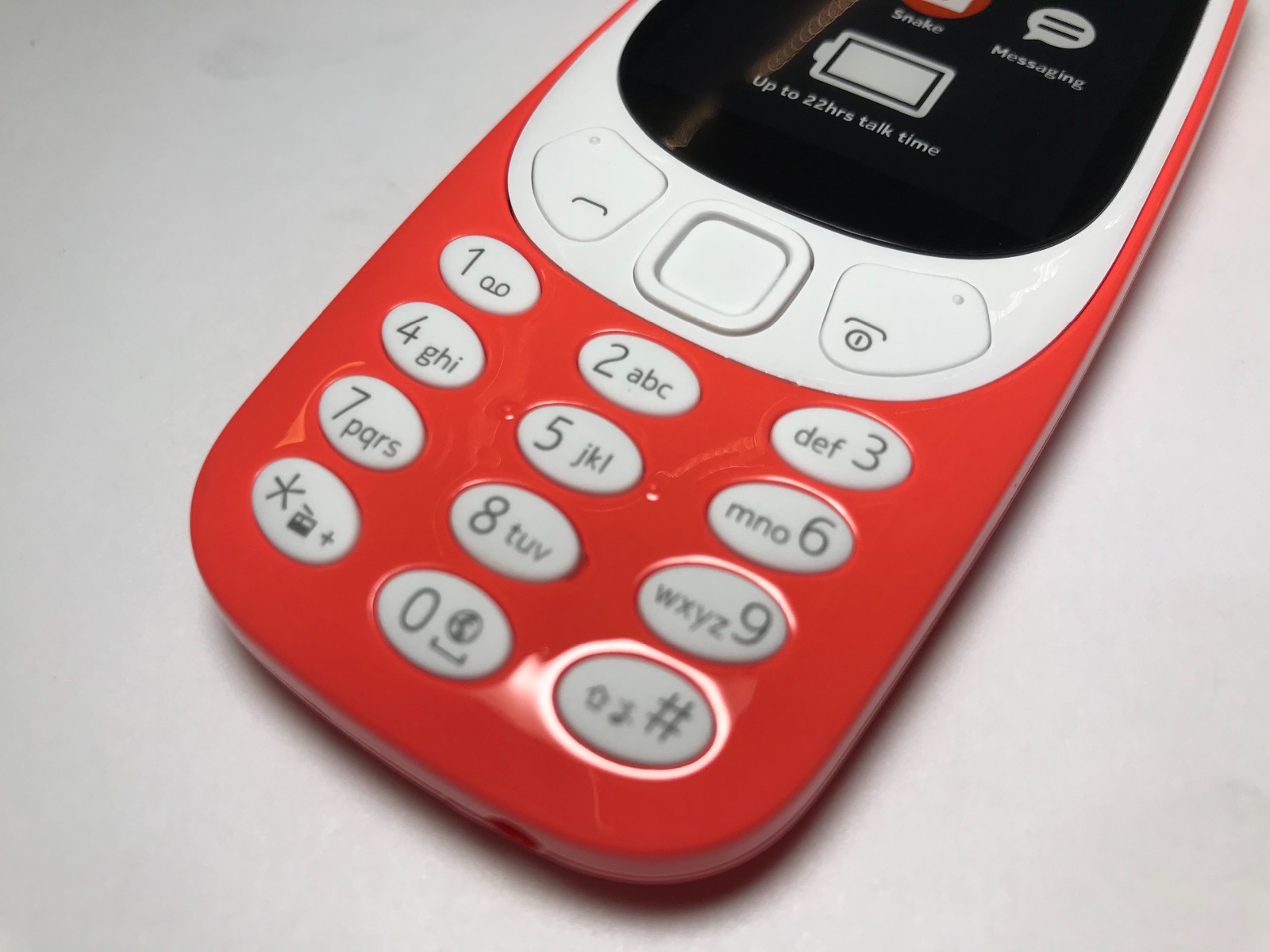 Nokia 3310 Warm Red Dummy Kids Toy Display Phone FAKE PHONE ...