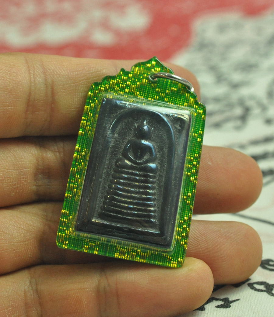 Phra somdej wat ketchaiyo 9 Tier Blue Leklai LP Huan Thai Buddha Amulet Talisman
