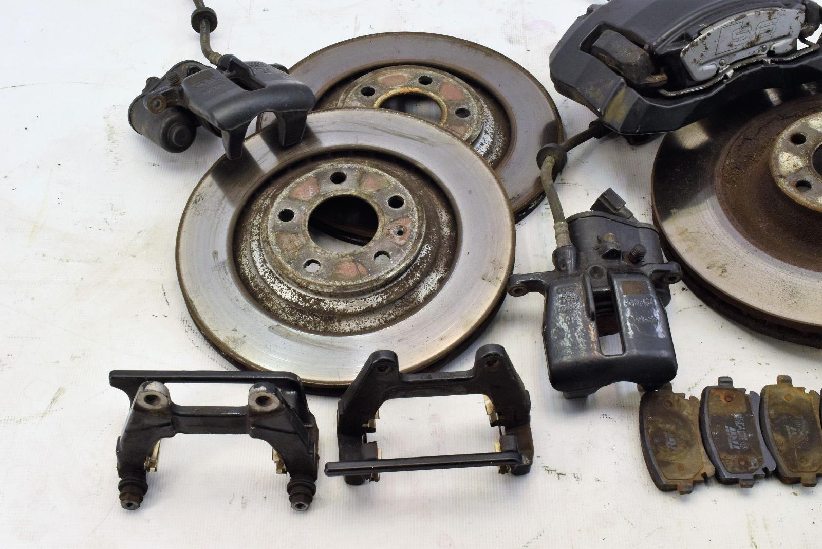 OEM Audi A6 S6 C6 4F Front+Rear Brake Caliper 4 pot Upgrade Kit
