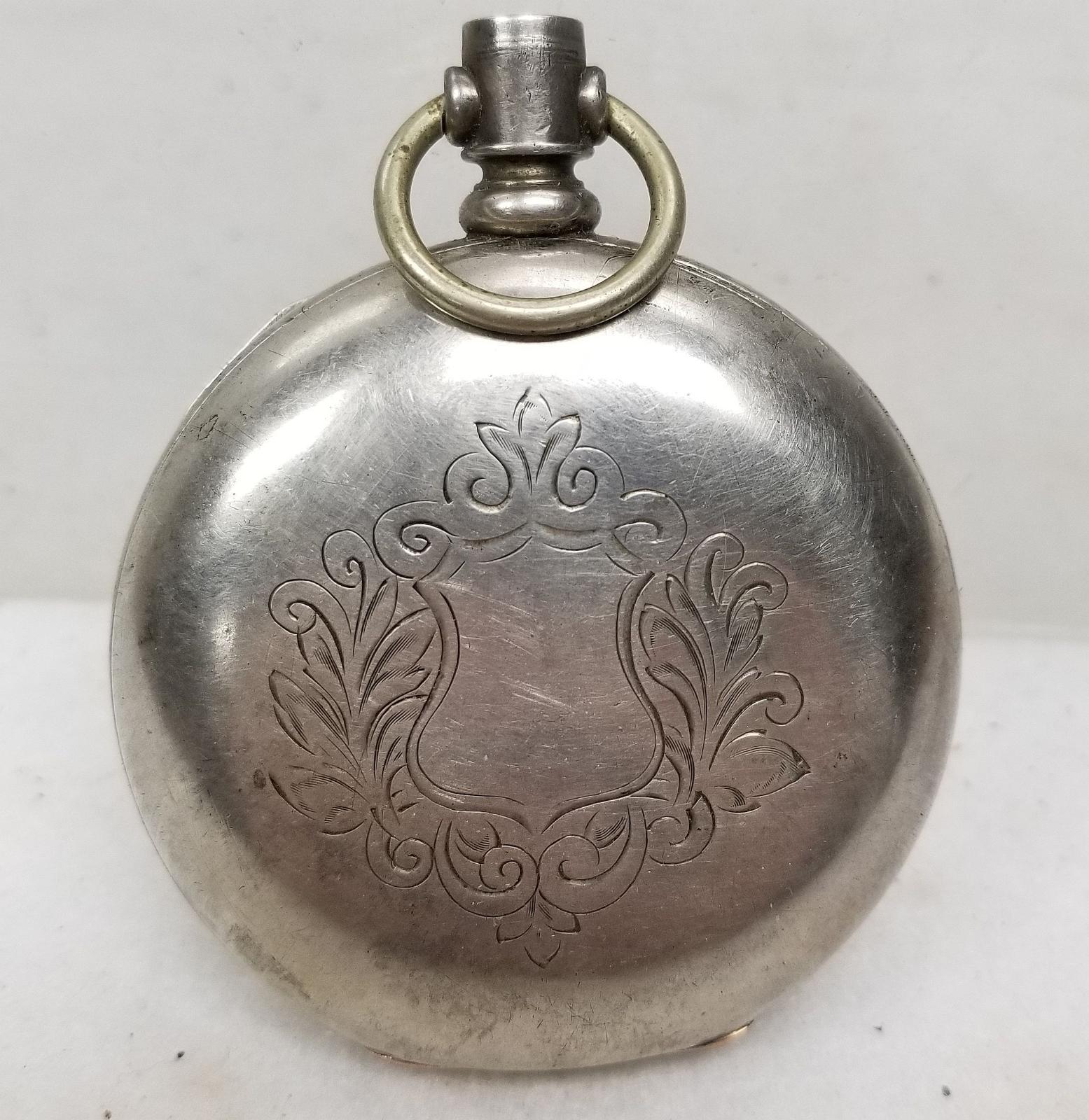 antique silver pocket watch