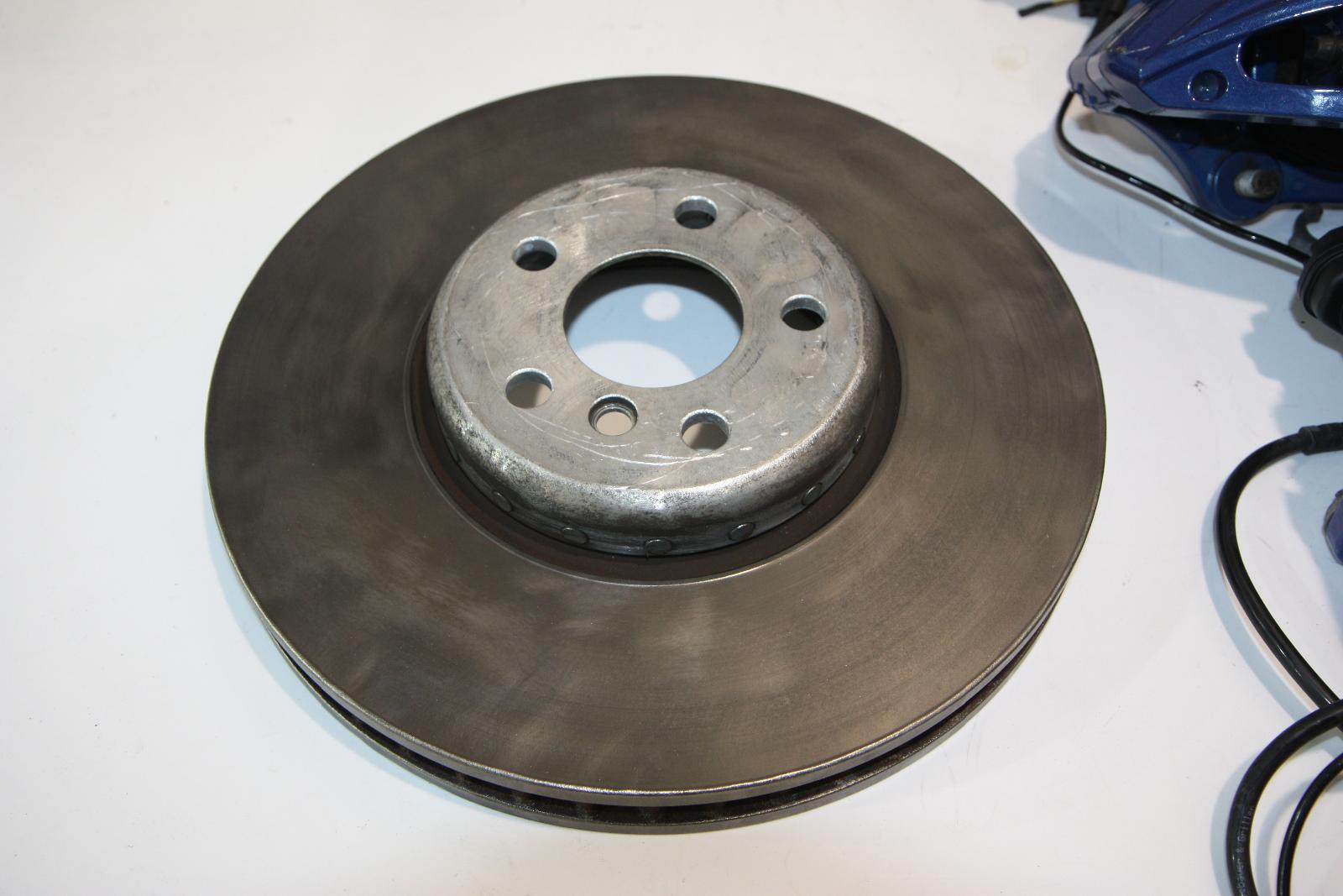 BMW Brakes Disc Brake Set Calipers Discs Brake Caliper M Sport Blue 5er