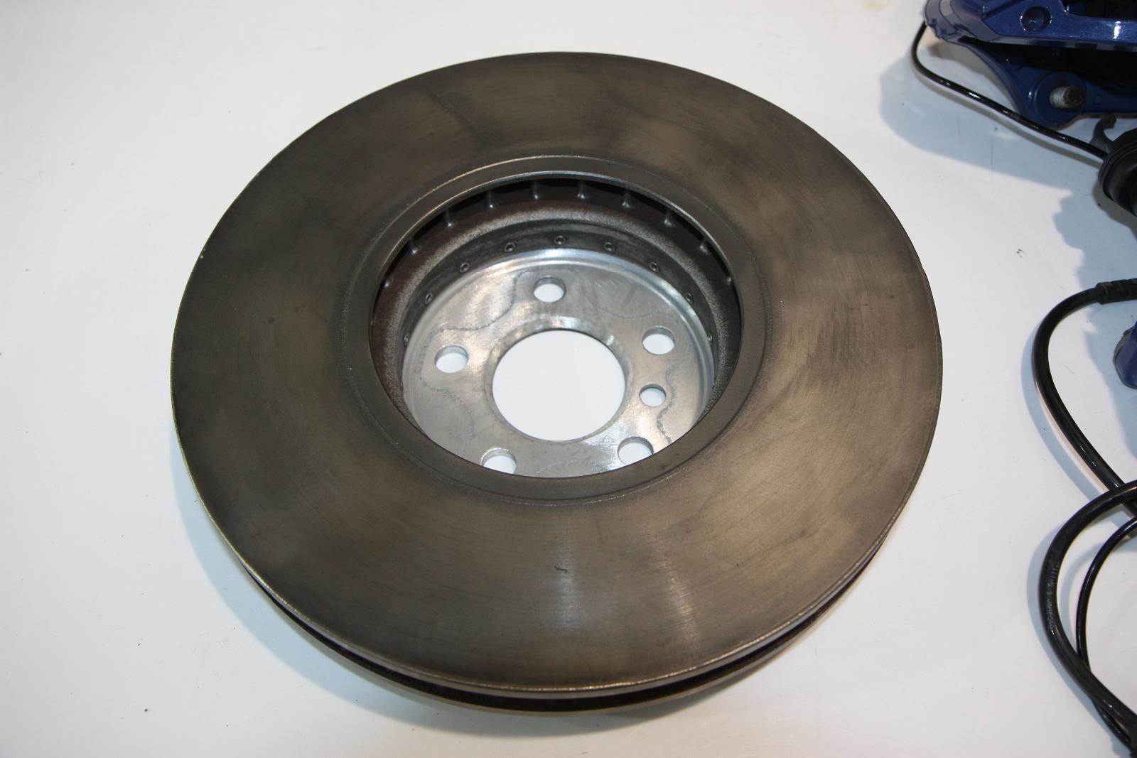 BMW Brakes Disc Brake Set Calipers Discs Brake Caliper M Sport Blue 5er