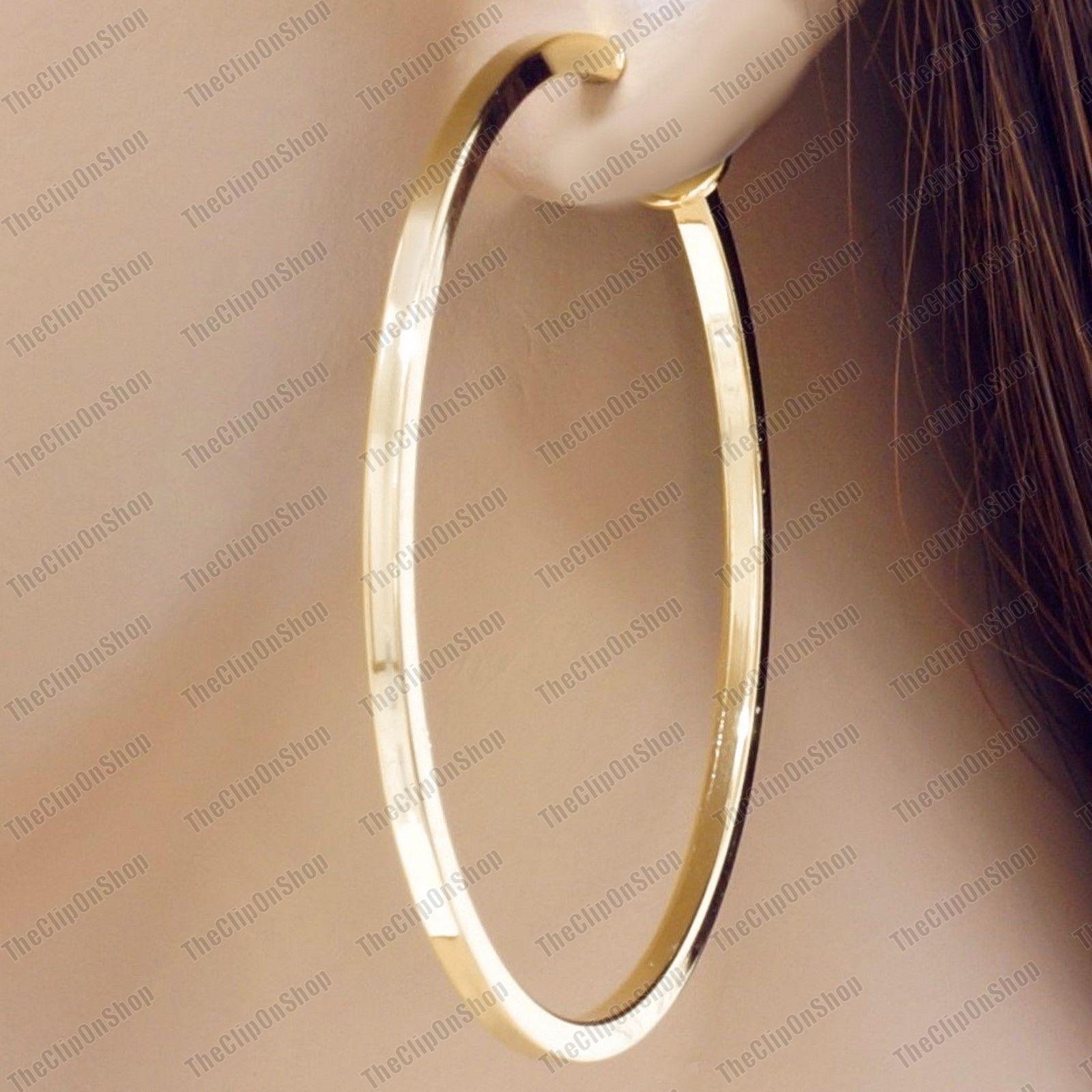Clip-On Ohrringe Türklopfer Clip-On Ohrringe Im Türklopfer-Design