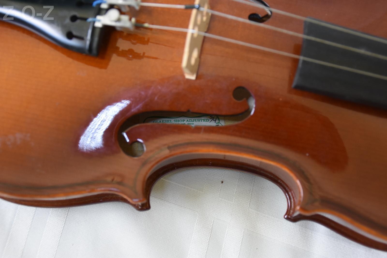 Copy of Stradivarius Violin 3/4,Made in 1992 Germany W/Case