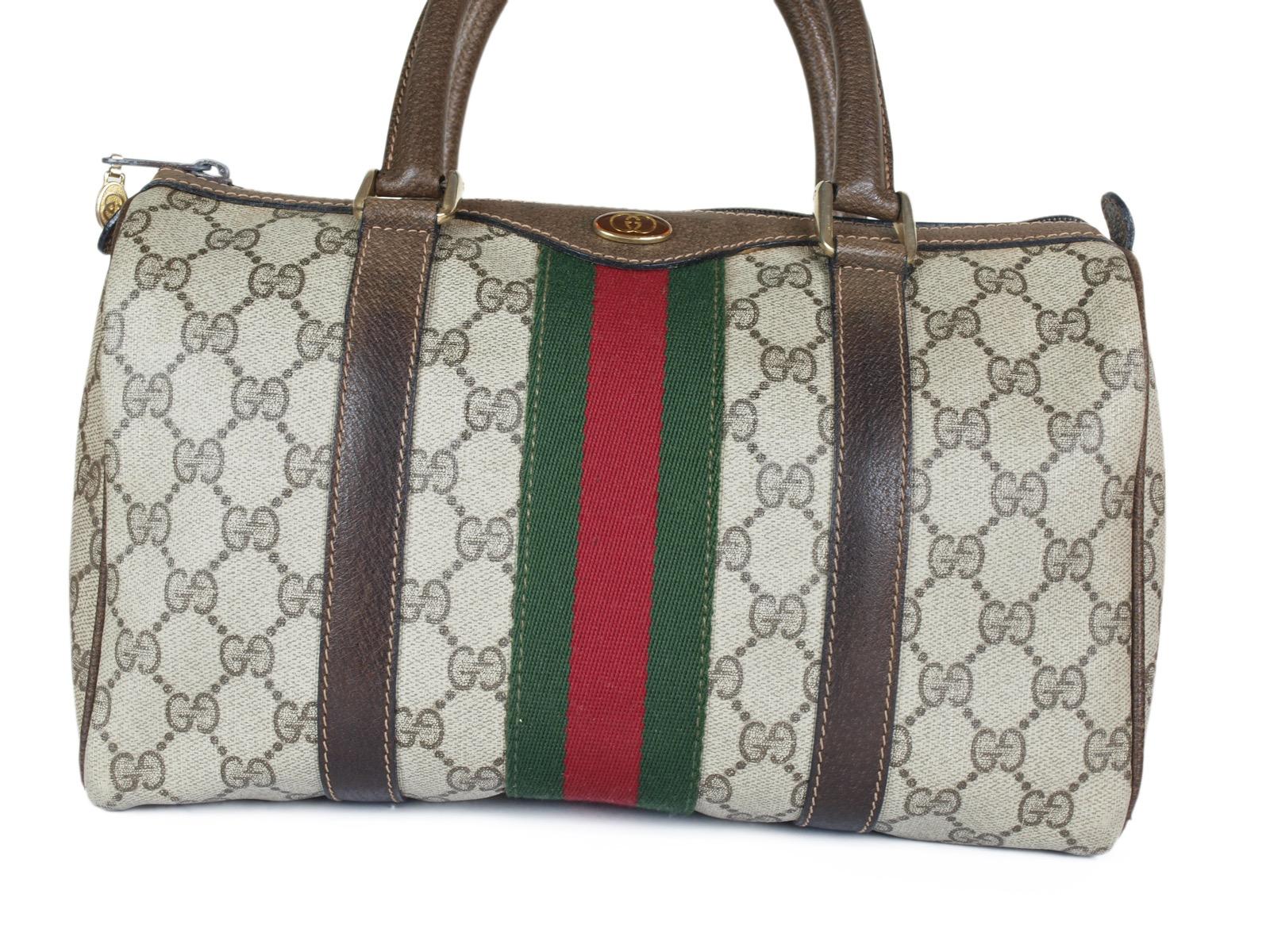 gucci vintage sherry line shoulder bag