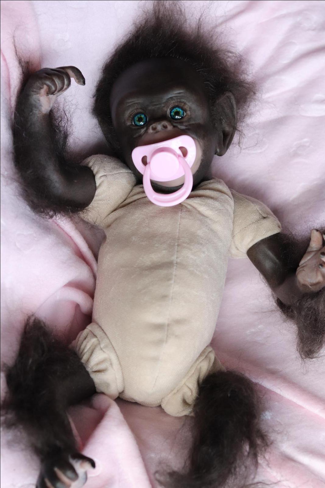 reborn gorilla doll