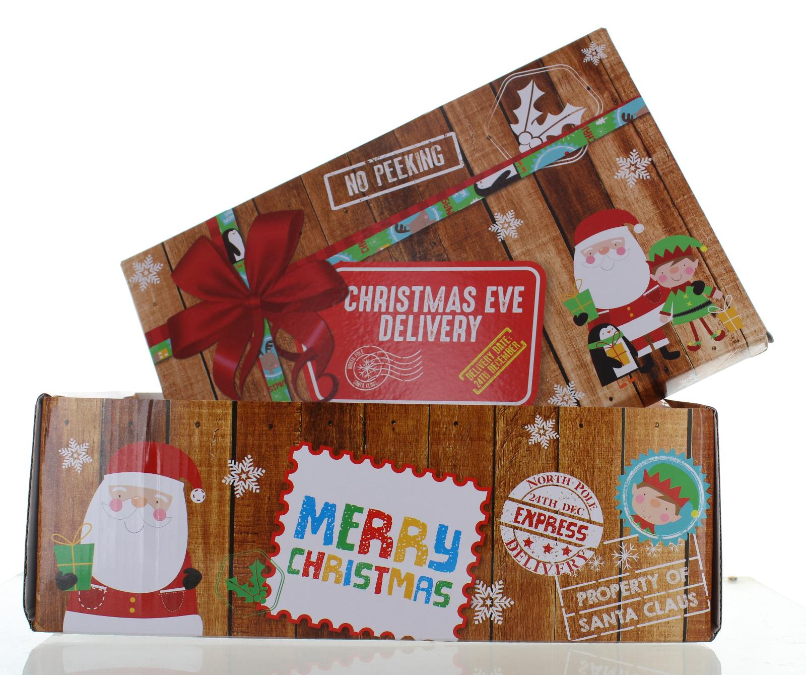 Medium Christmas Eve Box Xmas Eve Delivery 21cm x 32cm x 11cm Kids Gift