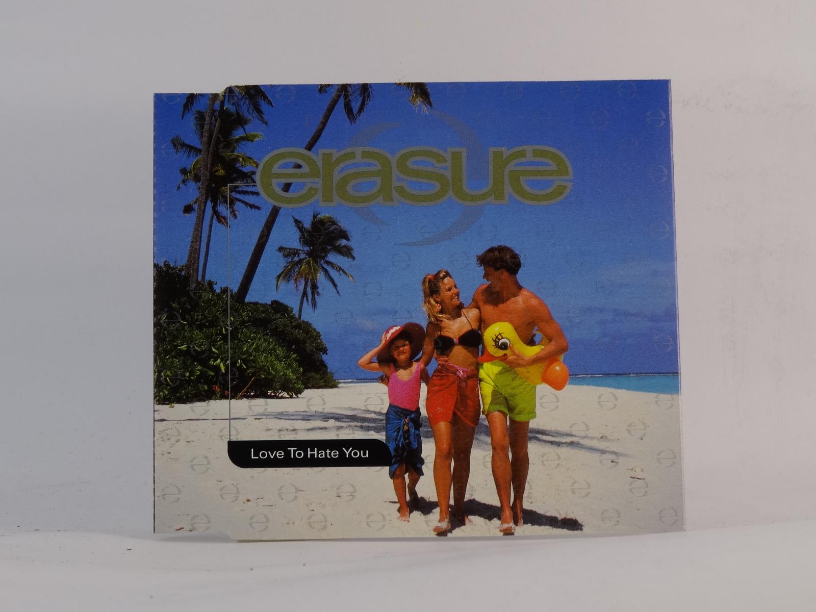 ERASURE LOVE TO HATE YOU (G74) 4 Track CD Single Picture Sleeve MUTE | eBay