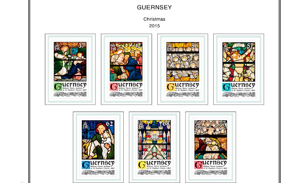 Download COLOR PRINTED GB GUERNSEY 2011-2019 STAMP ALBUM PAGES (59 ...