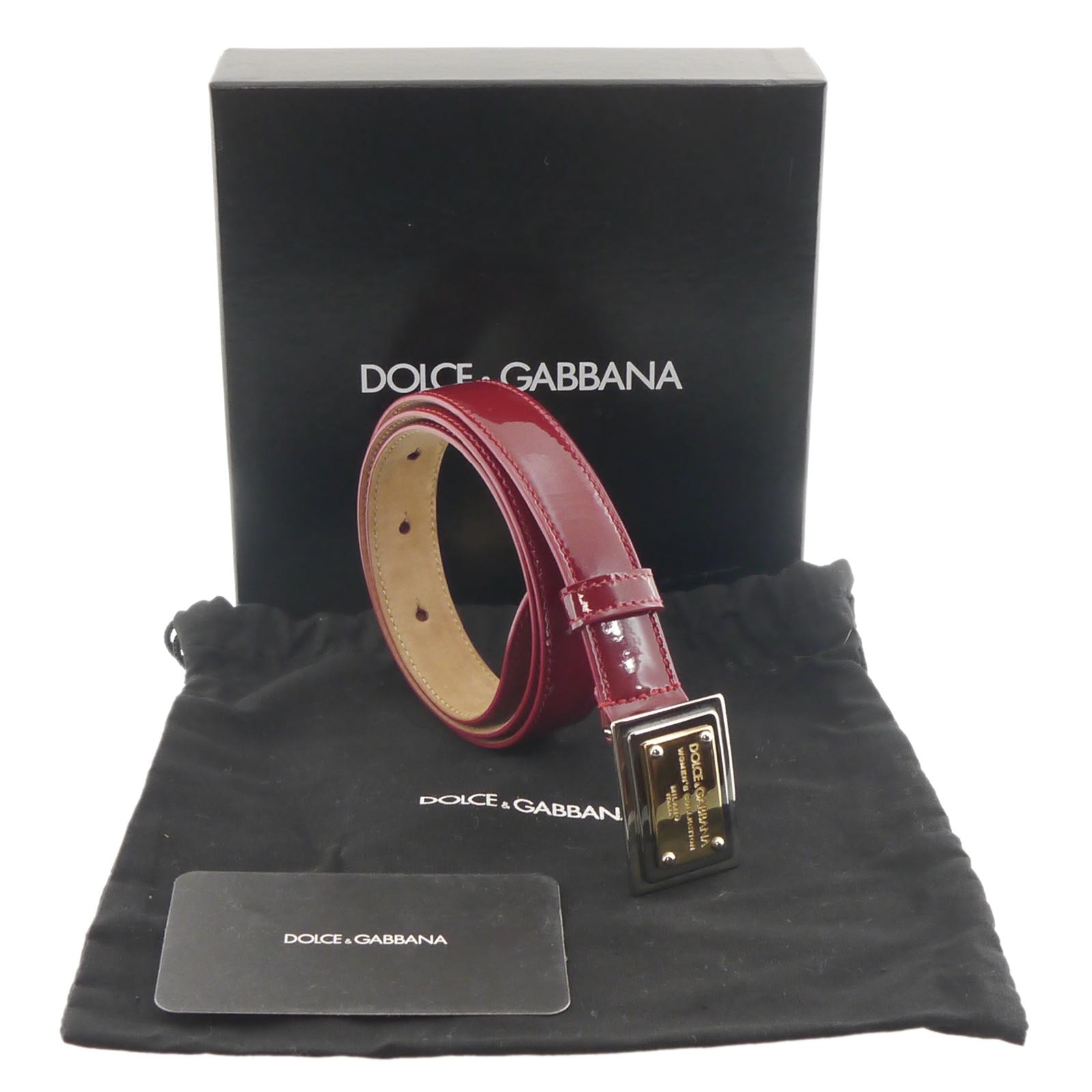 dolce and gabbana belt fake