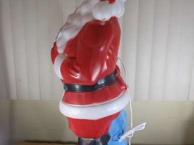 EMPIRE/サンタフェイスライト/vintage/クリスマス/サンタクロース Vintage Empire Large Blow Mold Santa Face 24