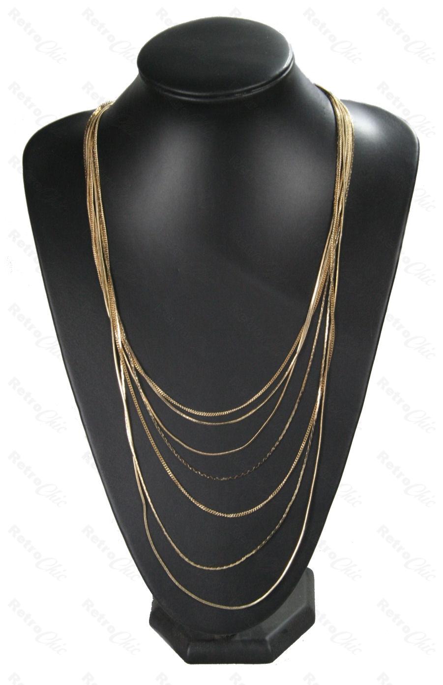 リップモンスター　elegance long chain cascata-long-chain-necklace-