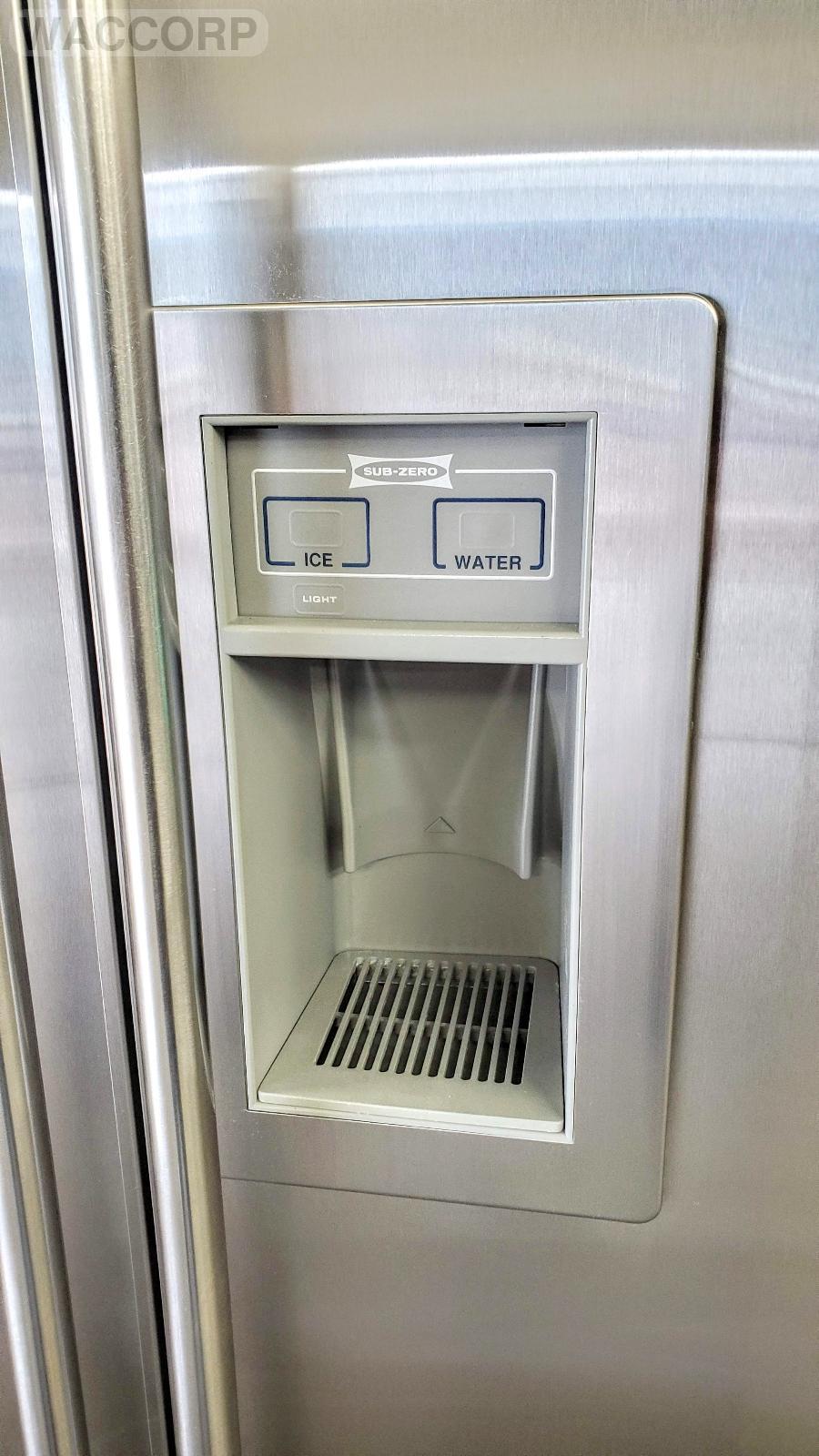 SUBZERO 48" MODEL 690/S ICE/WATER STAINLESS BUILTIN REFURBISHED