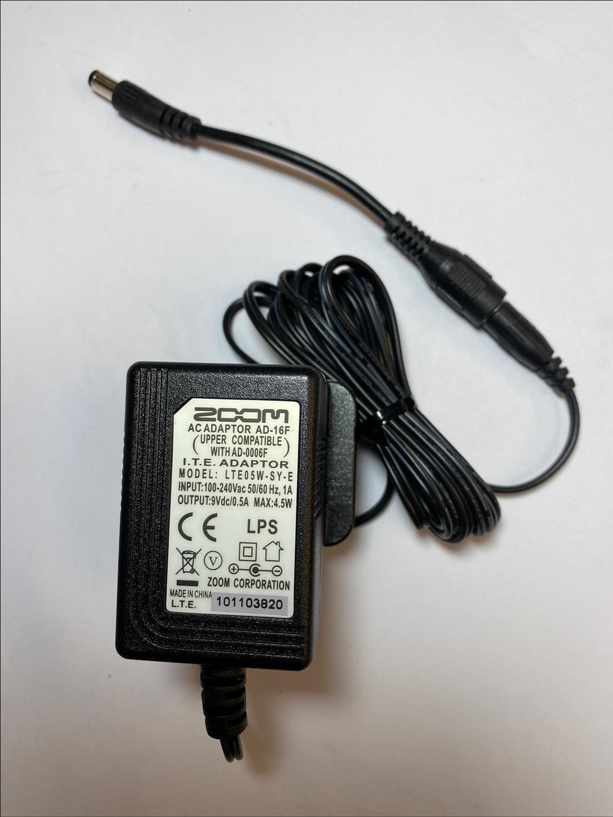 9V Negative Polarity AC-DC Power Adaptor for Roland SC-55, SC-55K