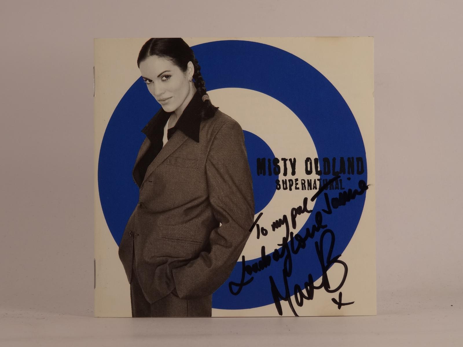 MISTY OLDLAND SUPERNATURAL (AUTOGRAPHED) (510) 12 Track CD Album