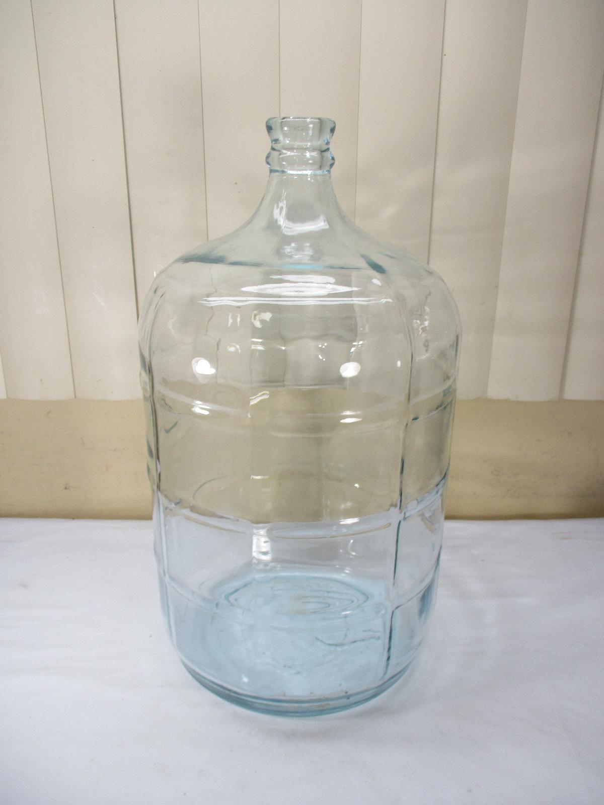 Vintage Glass Water Jug