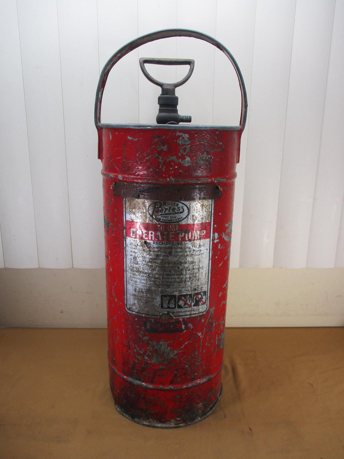 large fire extinguisher