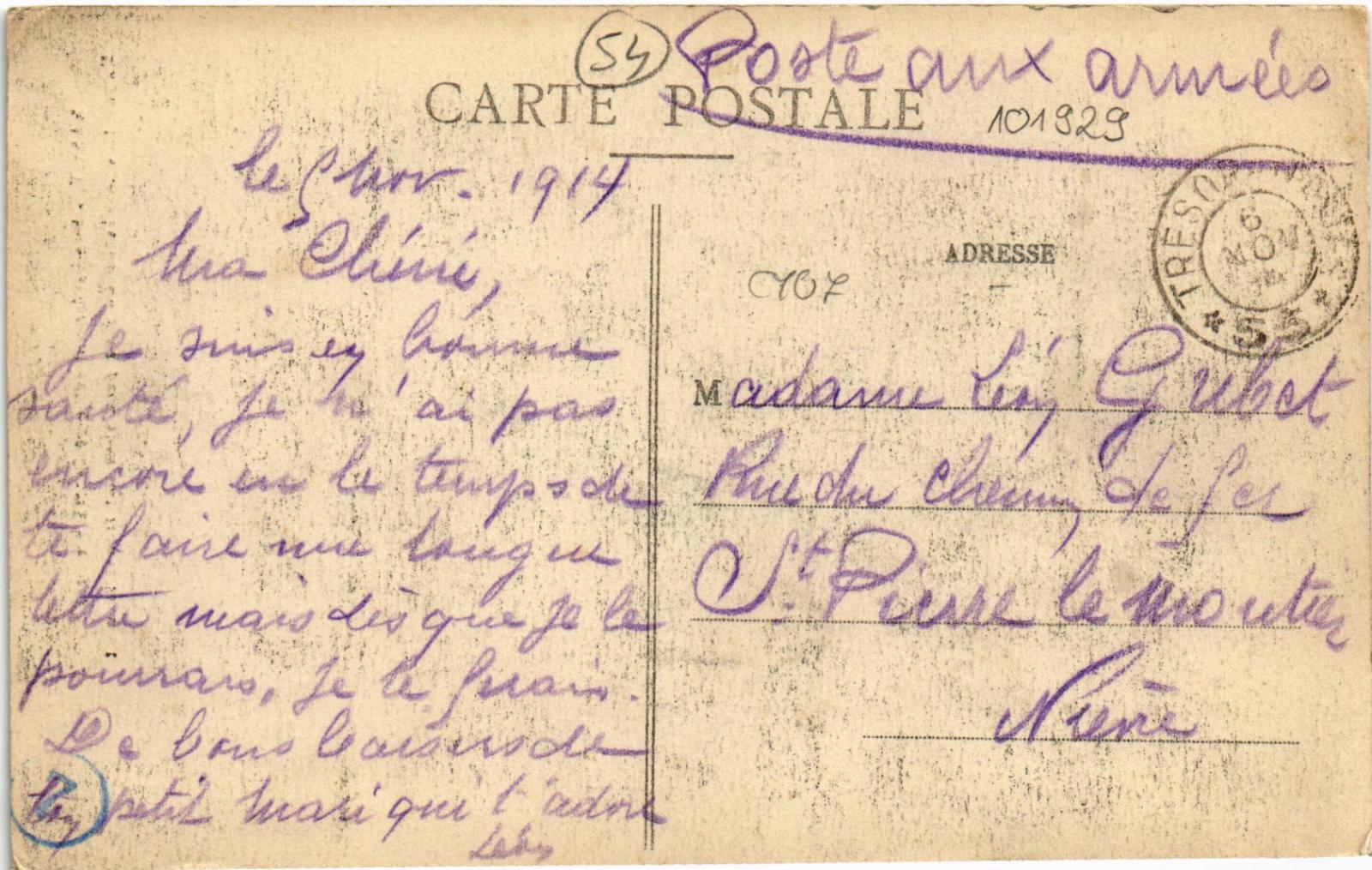 CPA NANCY Bombardement MEURTHE et MOSELLE (101929) 2