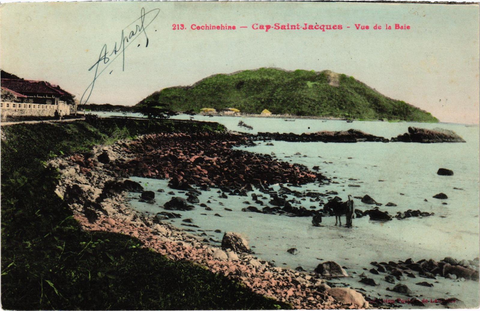 CPA AK VIETNAM Cochinchina Cape Saint-Jacques Bay View (94683)
