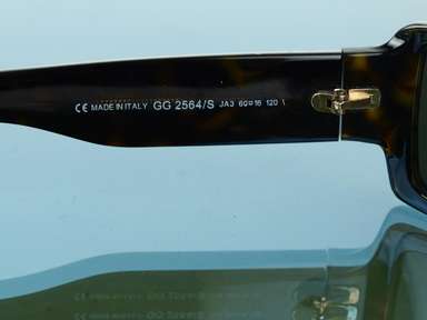 GUCCI GG Tortoise Logo Sunglasses Eyewear Eye Accessories GG2564