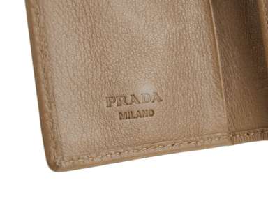 PRADA ブラウン レザー キーケース PRADA Brown Leather 6 Hooks Key Case Key Holder Key Accessories