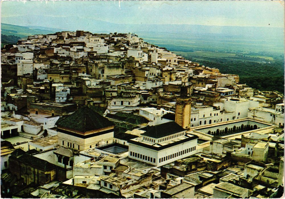 Cpm ak morocco moulay Idriss overview zerhoun (67484)
