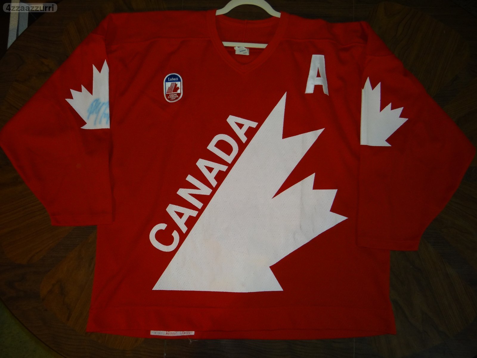1987 canada cup jersey