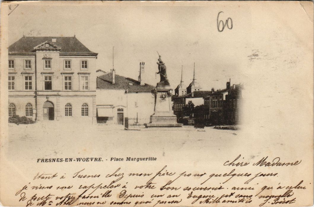 CPA Fresnes-en-woevre - Place margueritte (118856)