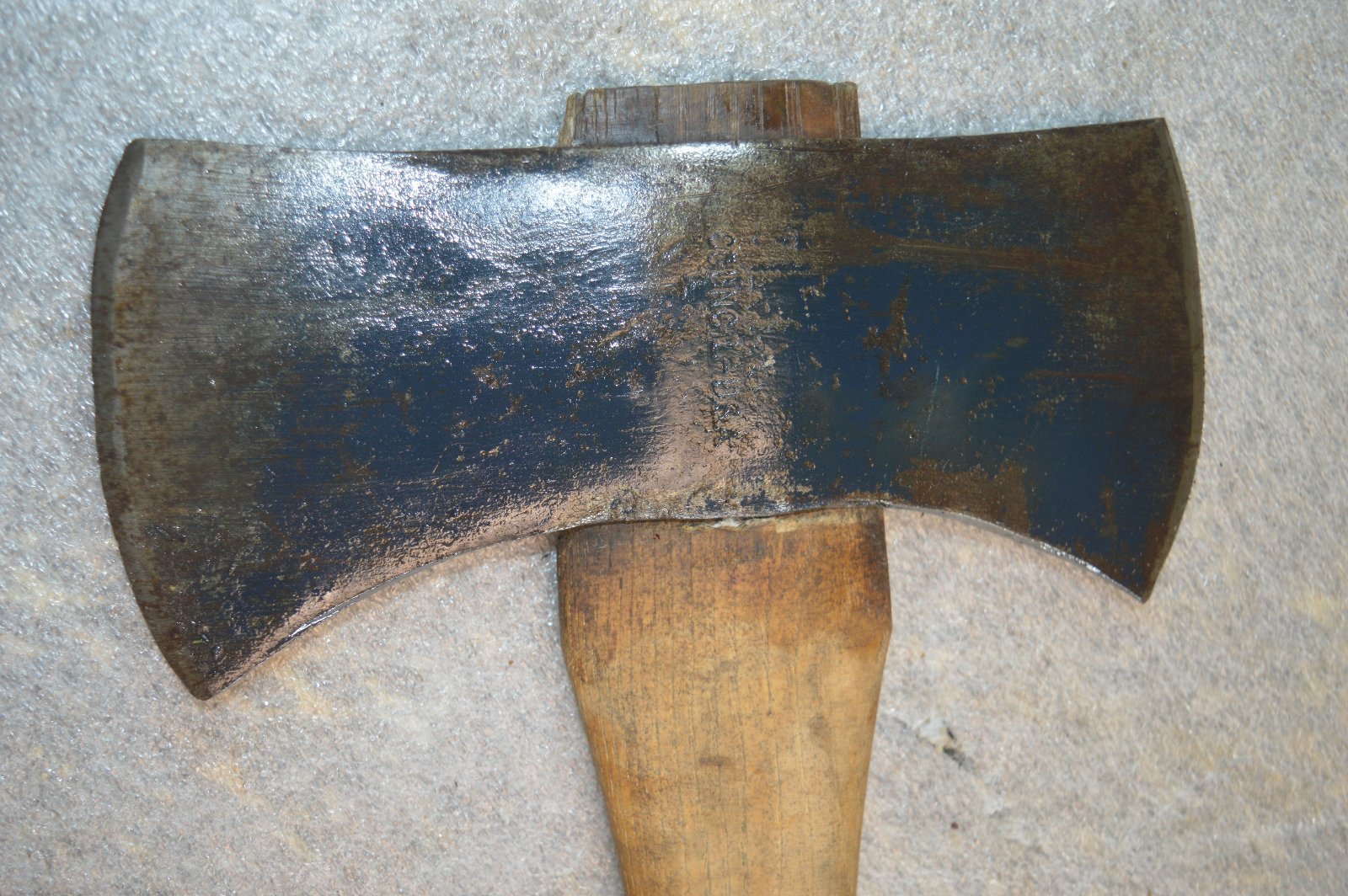 Vintage Council Cruiser Double Bit AXE HEAD 3 lbs 10.5 Oz ...