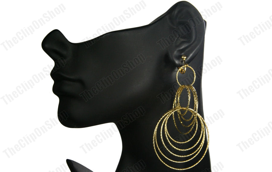 Olivia Burton Orecchini A Cerchio Multipli In Oro - Foto 14