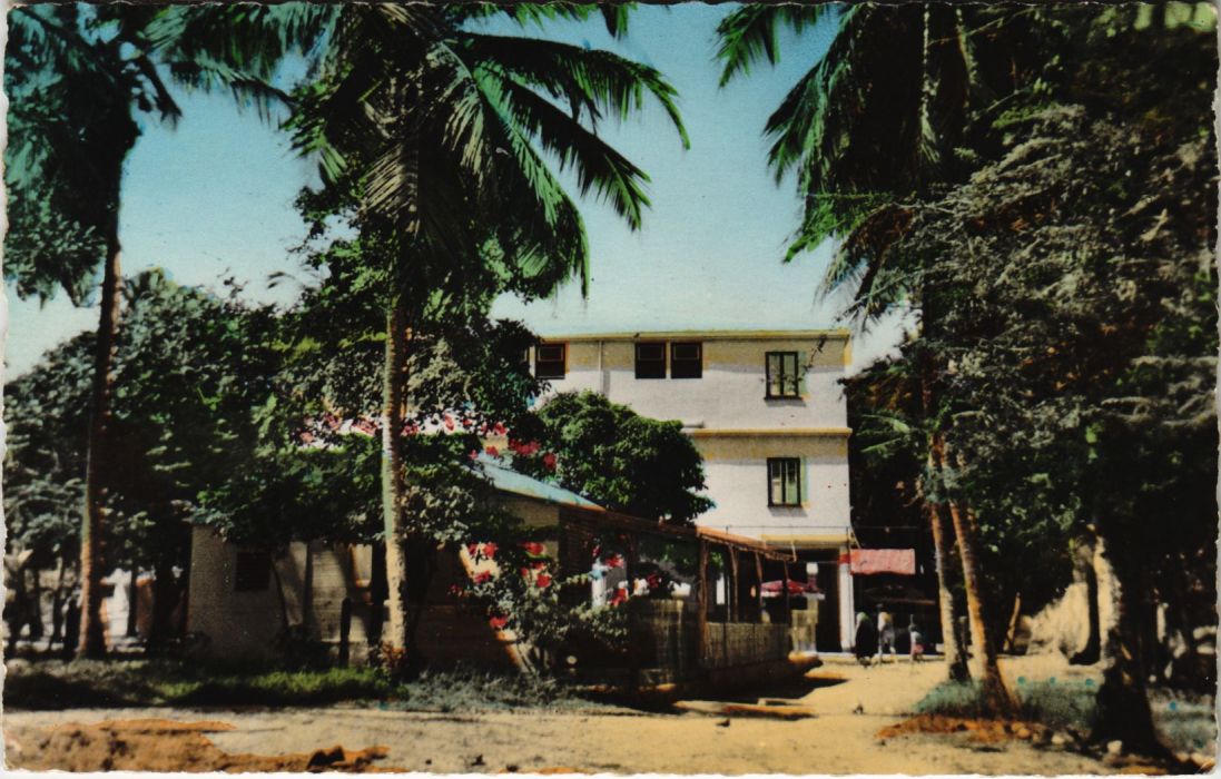 CPA AK AUBERGE et Bungalow  a l Anse Mitan MARTINIQUE  