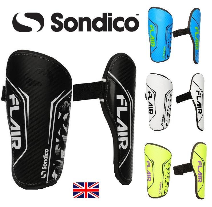 SONDICO Branded Football Shin Pads/Guards Boys/Junior/Children's/Mens