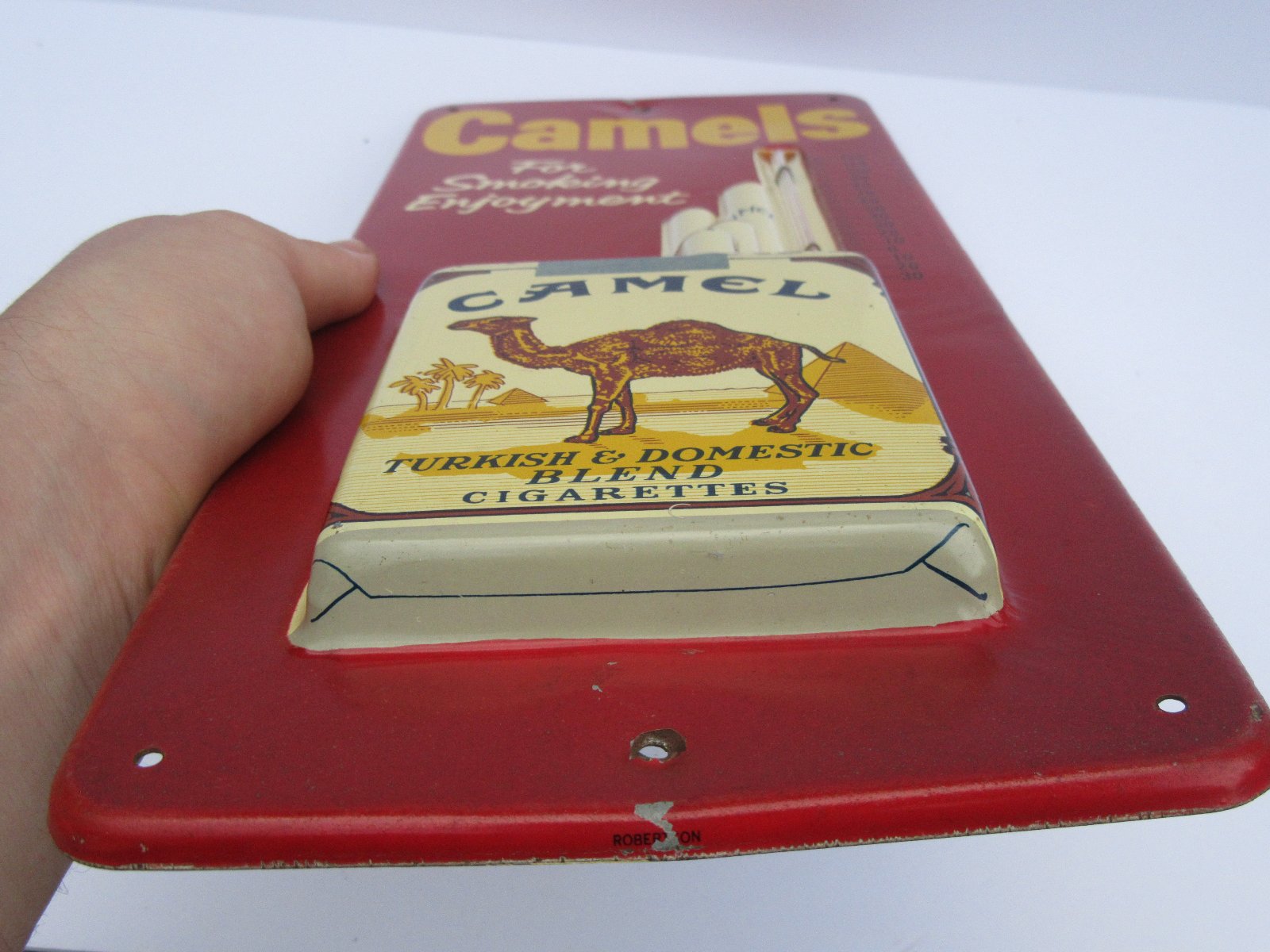 Vintage Decada De 1950 Camel Cigarettes Termometro Muy Buenas Cond Ebay