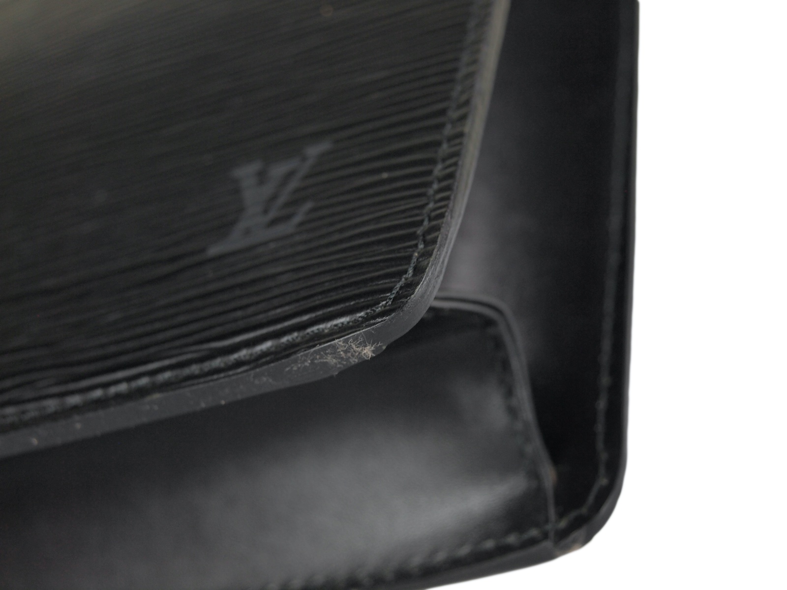 Louis Vuitton Gürtel Epileder schwarz 85cm – Luxus Store