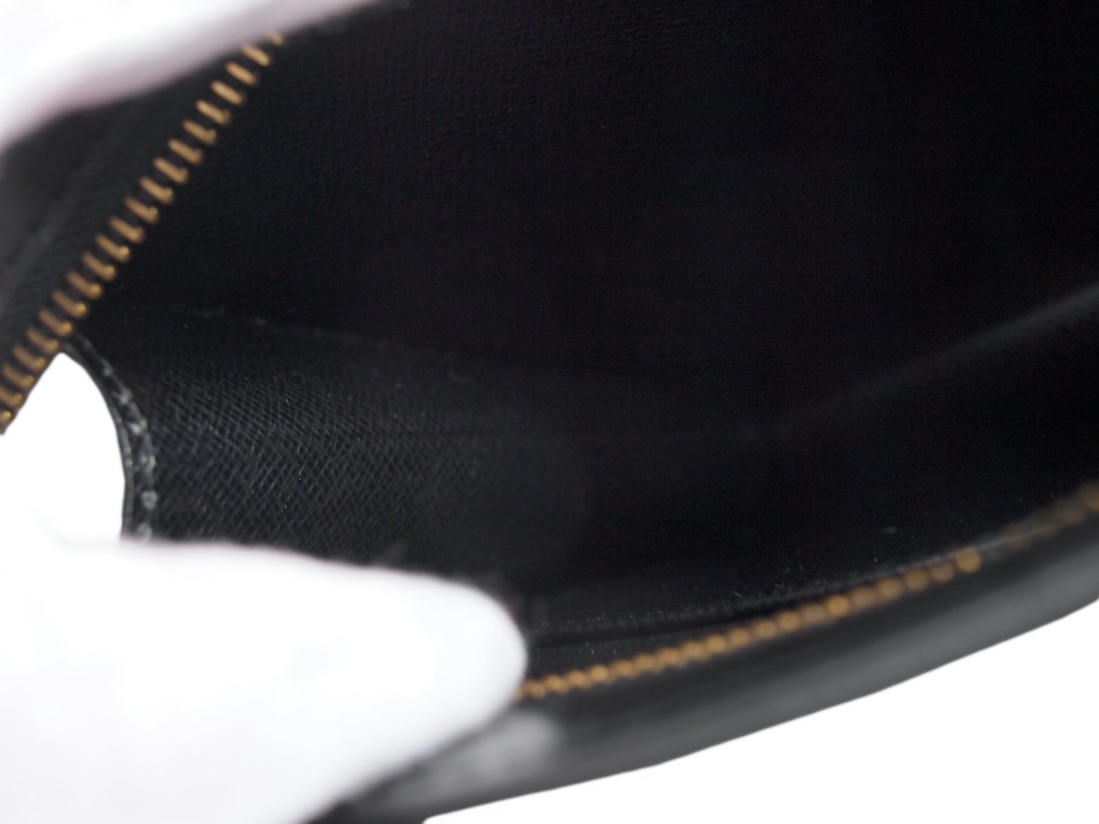Louis Vuitton Black Epi Noir Pochette Homme Clutch 872921