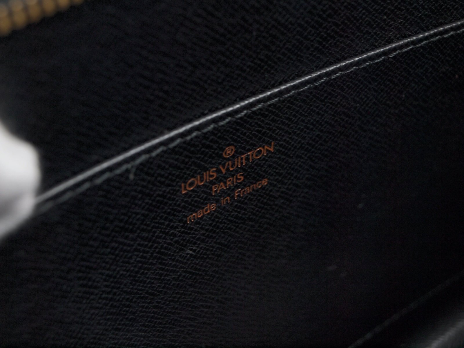 LOUIS VUITTON Pochette Sport Monogram Canvas Leather Clutch Bag LP5454