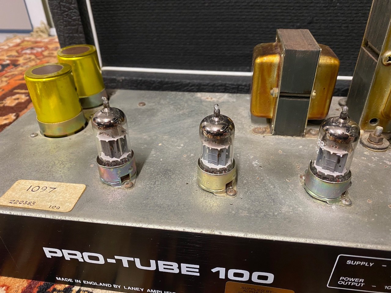 Купить Гитарный усилитель Pro Tube Lead 100w Vintage 1983 Laney Pro